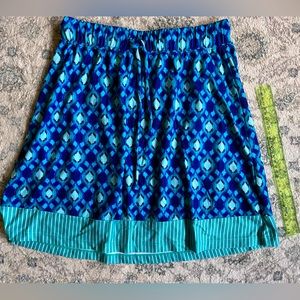 Tehama print skirt